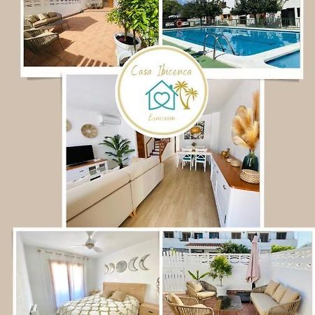 Casa Ibicenca En Benicasim A 3 Minutos De La Playa Apartment Benicassim Bagian luar foto